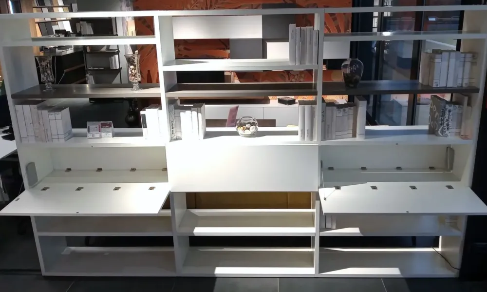 Libreria Atlante bifacciale stile moderna di in Offerta Outlet^Tomasella Outlet