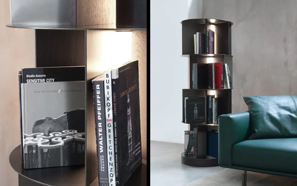 Flou Libreria Babele in stile design di in OFFERTA OUTLET- Librerie