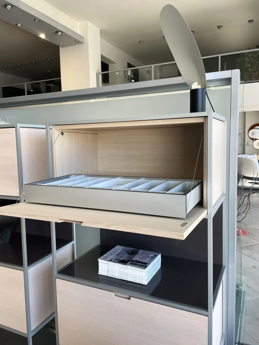 B&B Italia Libreria B&b Cross SCONTO 55%- Librerie