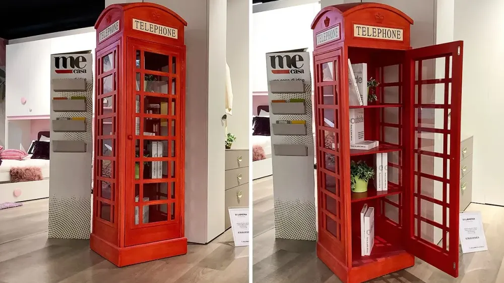 La casa moderna Libreria Birret stile design di in Offerta Outlet- Librerie