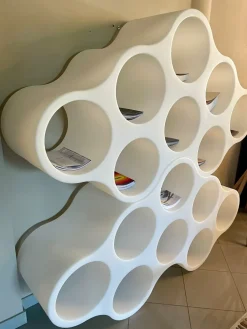 Discount Libreria in laccato opaco scontata -23%: scopri Cloud Librerie