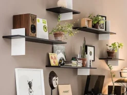 Cattelan Italia Libreria Cattelan in legno Cross in Offerta Outlet- Librerie