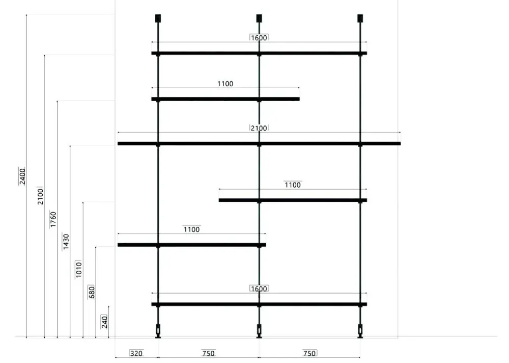 Cattelan Italia Libreria in metallo in Offerta Outlet: scopri Airport- Librerie