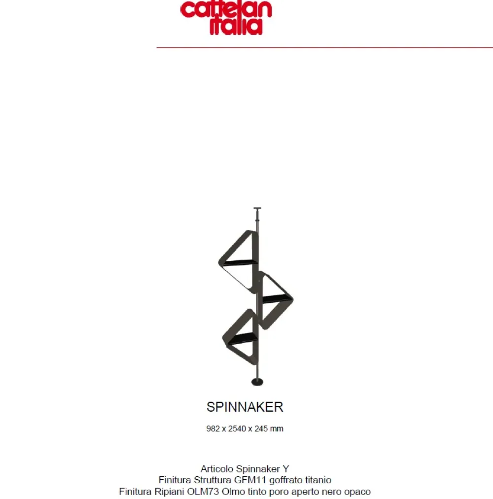 Cattelan Italia Libreria in metallo scontata -35%: scopri Spinnaker- Librerie