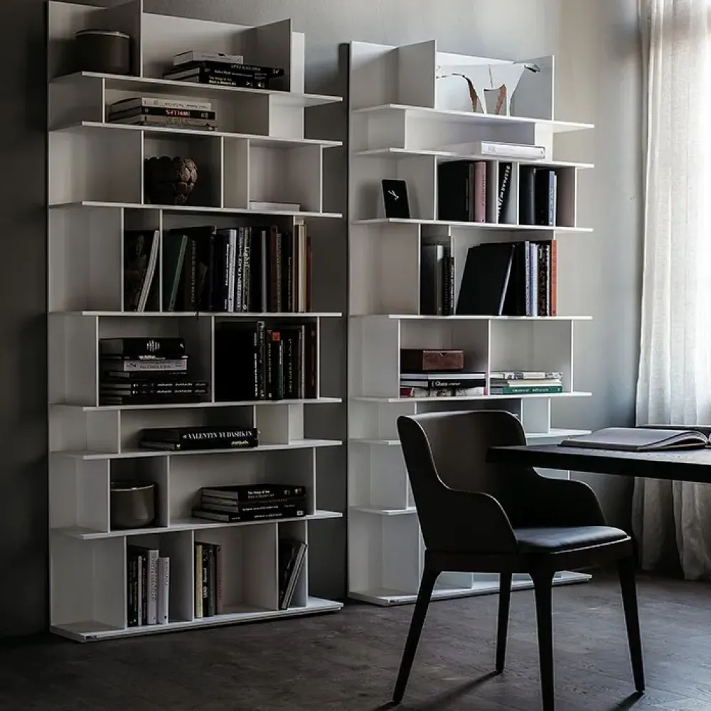 New Libreria in laccato lucido scontata -0%: scopri Wally Librerie