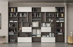 Libreria in laminato materico scontata -35%: scopri Libreria mod.elegant^Corazzin Clearance