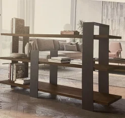 Libreria in laminato materico a prezzo scontato: scopri Kyoto^Dall'Agnese Discount