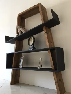 Sale Libreria in legno di pino vecchio modello 4508 Librerie