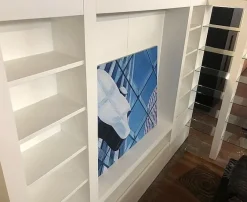 Distribuzione Grandi Marchi Libreria in laccato opaco a prezzo scontato: scopri Granparete- Librerie