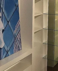 Distribuzione Grandi Marchi Libreria in laccato opaco a prezzo scontato: scopri Granparete- Librerie