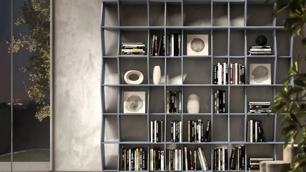 Doimo Salotti Libreria in legno a prezzo scontato: scopri Swing- Librerie