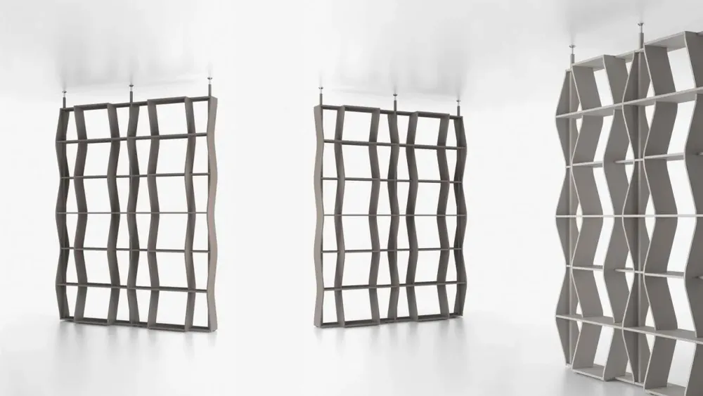 Doimo Salotti Libreria in legno a prezzo scontato: scopri Swing- Librerie