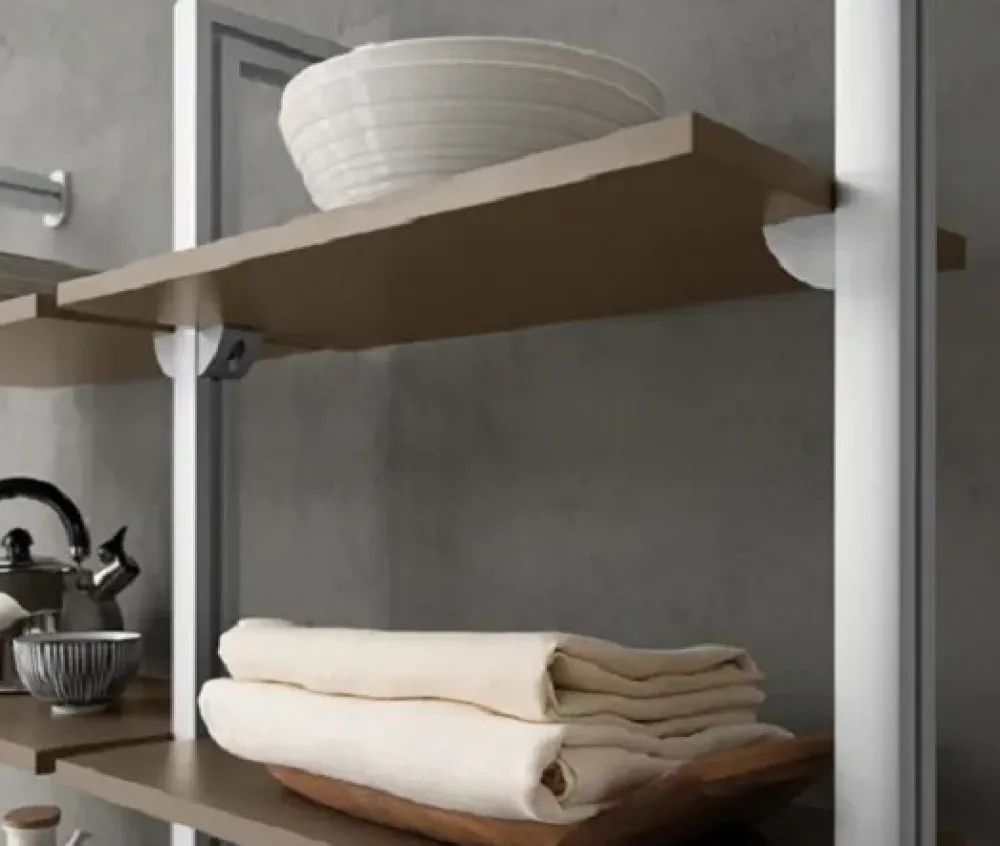 Domitalia Libreria in legno a prezzo Outlet: Ok-4- Librerie