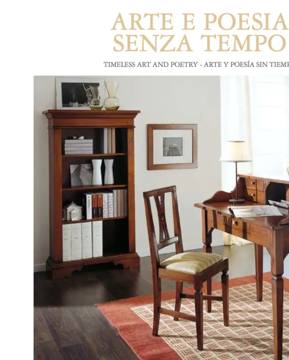 Libreria F636 stile classico di scontata del 50% Librerie