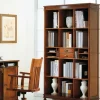Falegnameria Italiana Libreria F602 stile classico di scontata- Librerie