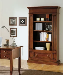Falegnameria Italiana Libreria in legno scontata -50%: scopri F637- Librerie