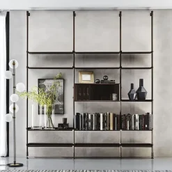 Cattelan Italia Libreria Freeway in stile design di in OFFERTA OUTLET- Librerie