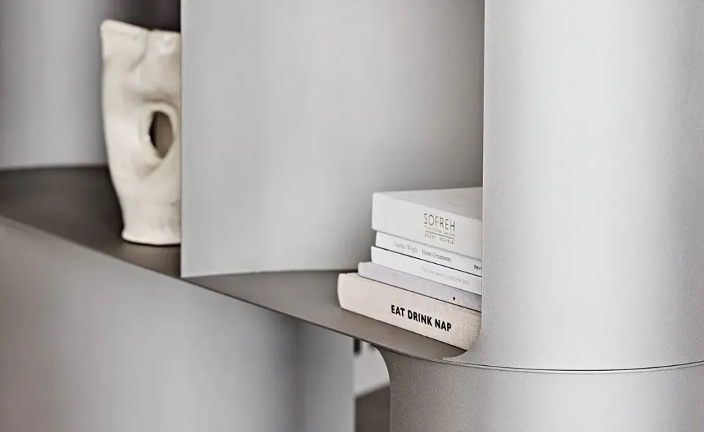 Cattelan Italia Libreria Fulham in stile design di in OFFERTA OUTLET- Librerie