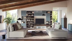 New Libreria in laccato opaco scontata -33%: scopri Gsg731 Librerie