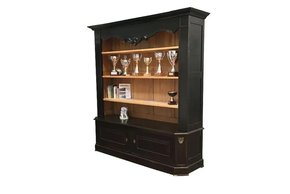 Grande Arredo Libreria in legno Livingstone a prezzo Outlet- Librerie