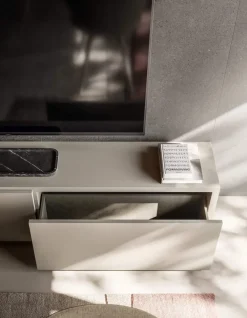 Santalucia Libreria Hnl021 stile moderno di in Offerta Outlet- Librerie