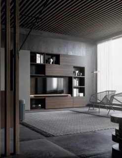 Discount Libreria Hnl041 stile moderno di scontata del 30% Librerie