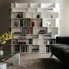 Libreria in laccato opaco stile moderno Wally Cattelan^Cattelan Italia Best