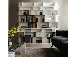 Libreria in laccato opaco stile moderno Wally Cattelan^Cattelan Italia Best