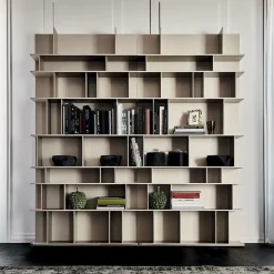 Libreria in laccato opaco stile moderno Wally Cattelan^Cattelan Italia Best