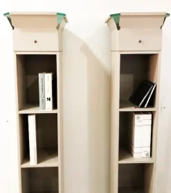 Libreria in laccato opaco stile design Albor B&b barcellona Design^B&B Italia Online