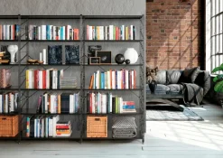 Caimi Libreria in metallo Socrate a prezzi outlet- Arredo Ufficio