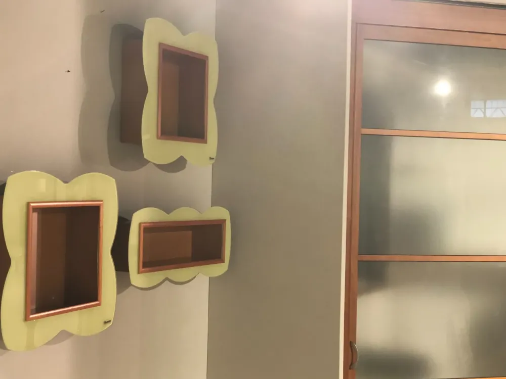 Libreria in stile moderno in legno Offerta Outlet^Rimadesio New