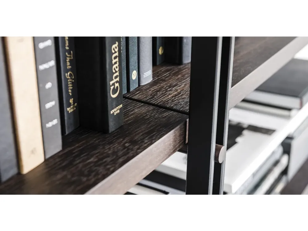 Cattelan Italia Libreria in stile moderno Cattelan in legno Offerta Outlet- Librerie