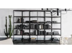 Cattelan Italia Libreria in stile moderno Cattelan in legno Offerta Outlet- Librerie