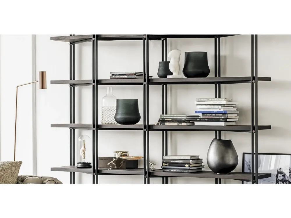 Cattelan Italia Libreria in stile moderno Cattelan in legno Offerta Outlet- Librerie