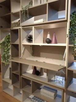 Libreria Infinity stile moderna di scontata del 50%^Febal New