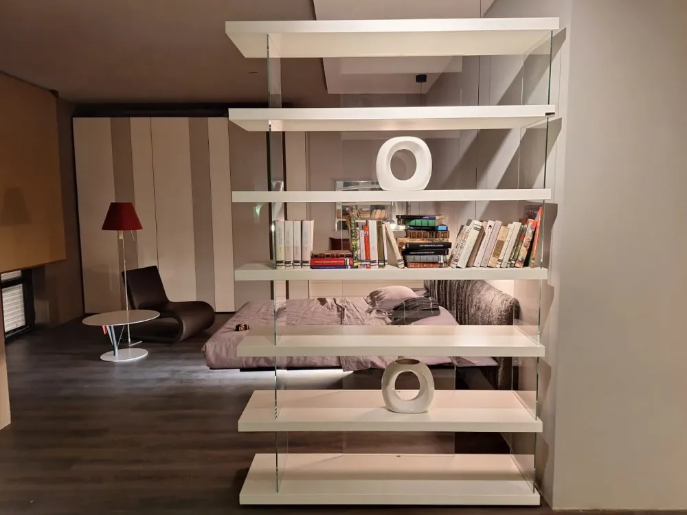 Lago Libreria in laccato opaco a prezzo scontato: scopri Air libreria- Librerie