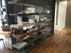 Libreria in laccato opaco a prezzo Outlet: scopri Air libreria^Lago Best