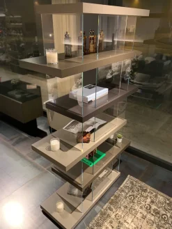 Discount Libreria in laccato opaco scontata -33%: scopri Air - versione 1462 Librerie