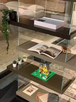 Discount Libreria in laccato opaco scontata -33%: scopri Air - versione 1462 Librerie