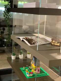 Discount Libreria in laccato opaco scontata -33%: scopri Air - versione 1462 Librerie