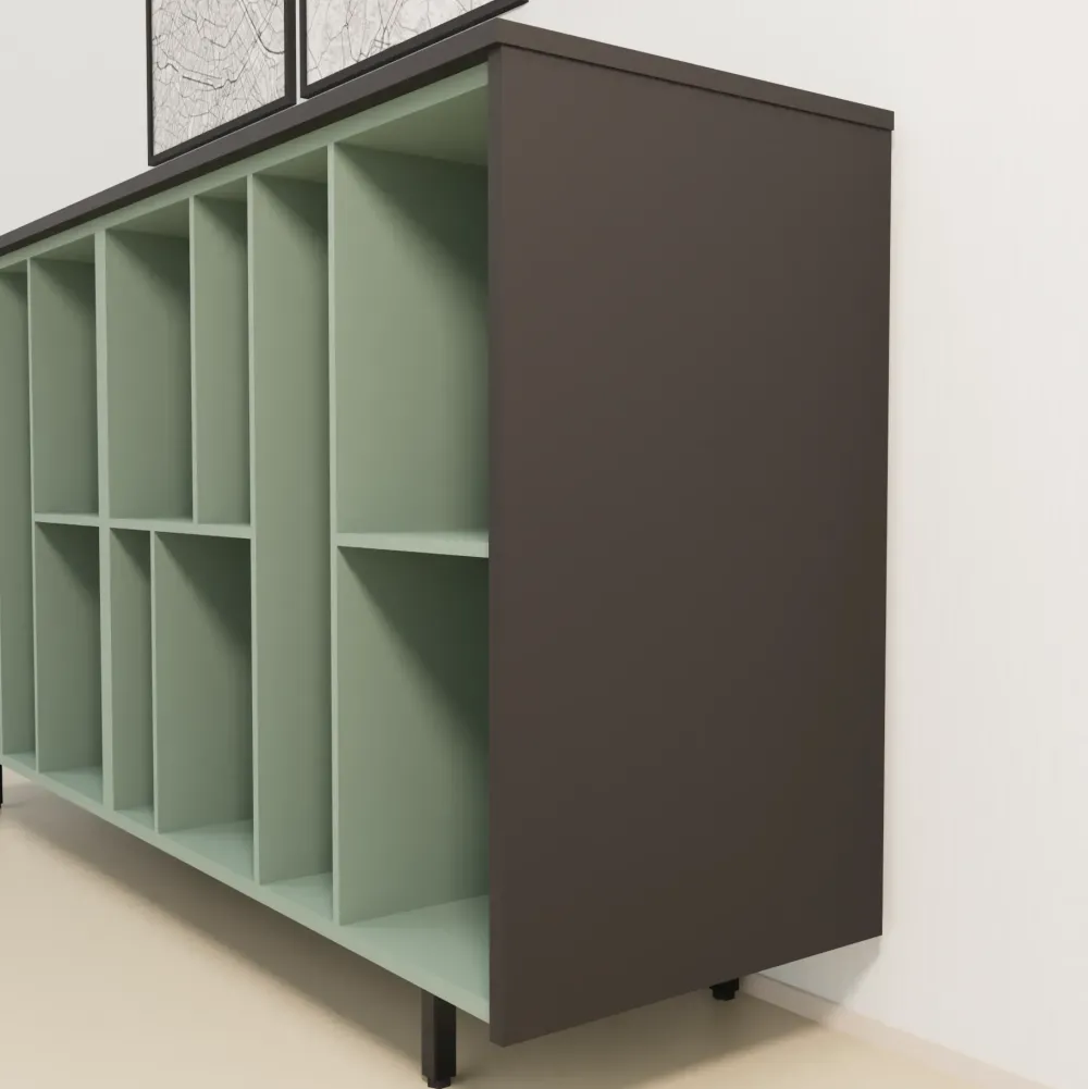 Las Mobili Libreria in legno scontata -30%: scopri Sigma a giorno- Librerie