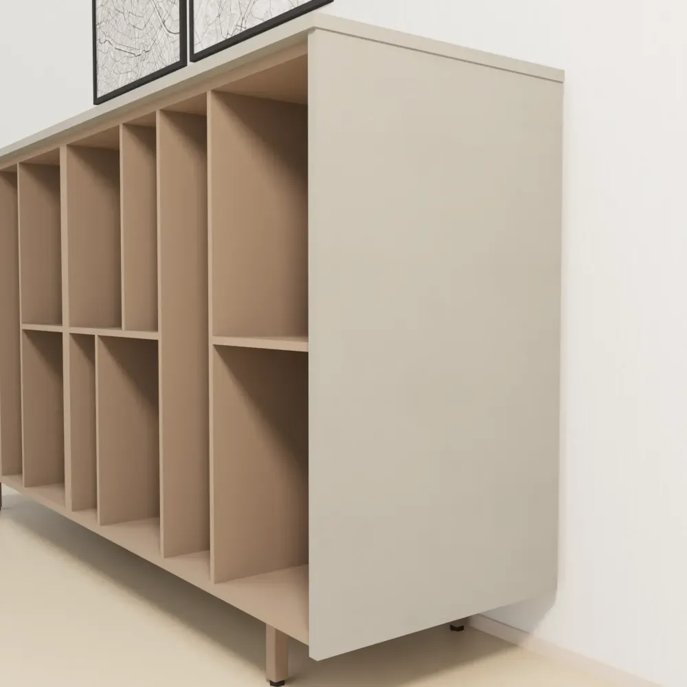 Las Mobili Libreria in legno scontata -30%: scopri Sigma a giorno- Librerie