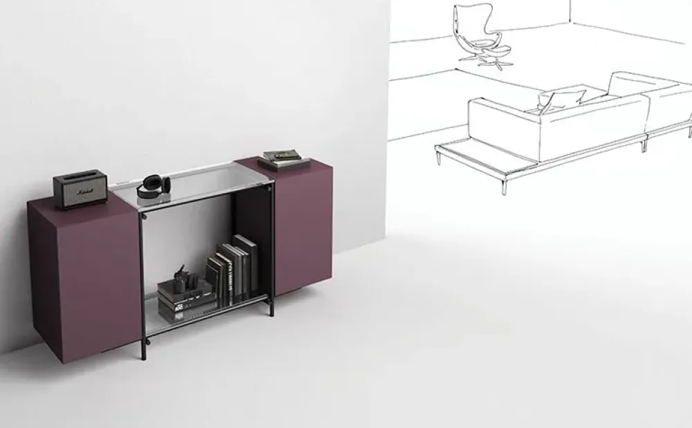 Libreria Libra Minotti in OFFERTA OUTLET. Design italiano!^Minotti Italia Clearance