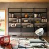 Desalto Libreria Libreria a muro alluminio in stile design di in OFFERTA OUTLET- Librerie