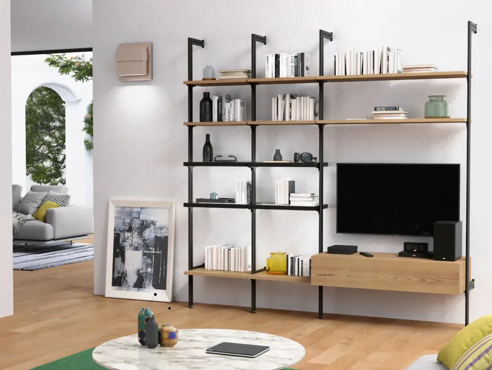 Libreria Libreria composizione 3 stile moderna di scontata del 36%^Mobilificio Bellutti New