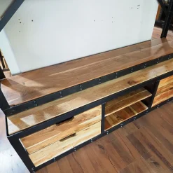 Outlet Etnico Libreria Libreria industrial rj agora'   in stile moderno con forte sconto- Librerie