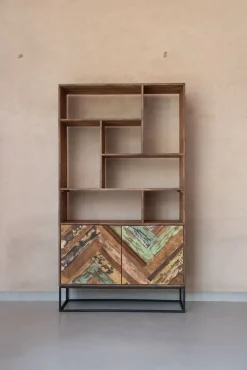 Outlet Libreria Libreria industrial rennes sfalsata stile moderno Libreria industrial rennes sfalsata di in Offerta Outlet Librerie