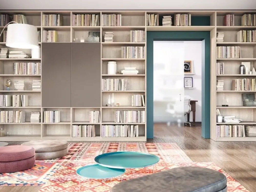 Corazzin Libreria Libreria mod. elegant in stile moderna in offerta- Librerie