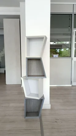 Best Libreria Libreria pensile in stile moderno di in OFFERTA OUTLET Librerie